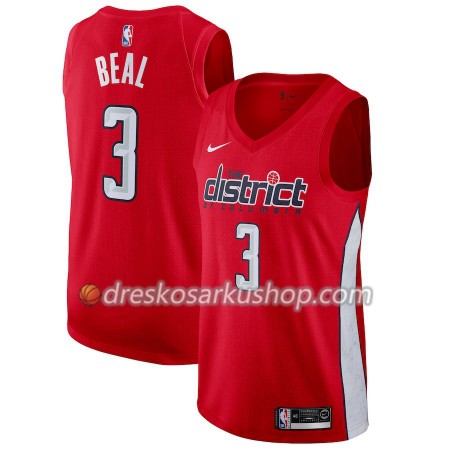 Muški NBA Dres Washington Wizards Bradley Beal 3 Nike 2018-19 Crvena Swingman